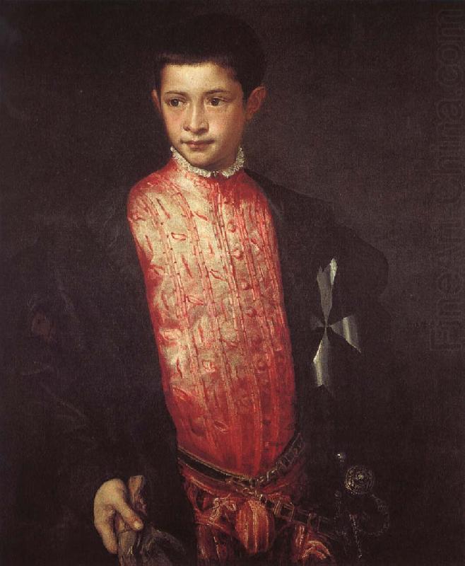 Ranuccio Farnese, TIZIANO Vecellio